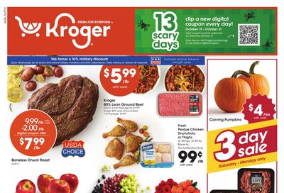 Kroger (Clarksville Area, TN) Weekly Ad October 21 - 27, 2026