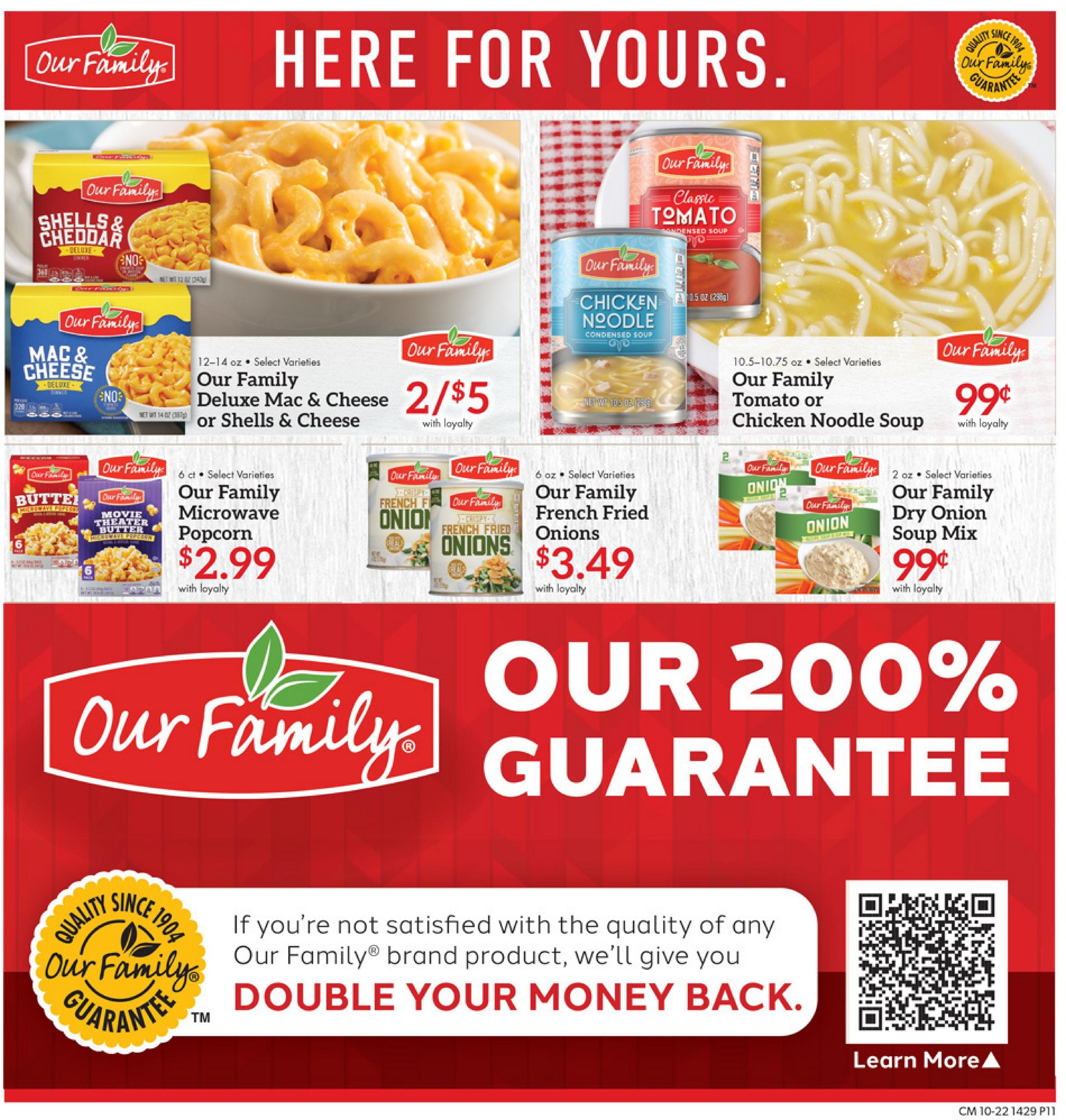 Chief Supermarket Weekly Ad October 22 - 28, 2026