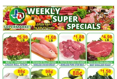 JD's Supermarket Weekly Ad October 21 - 27, 2026