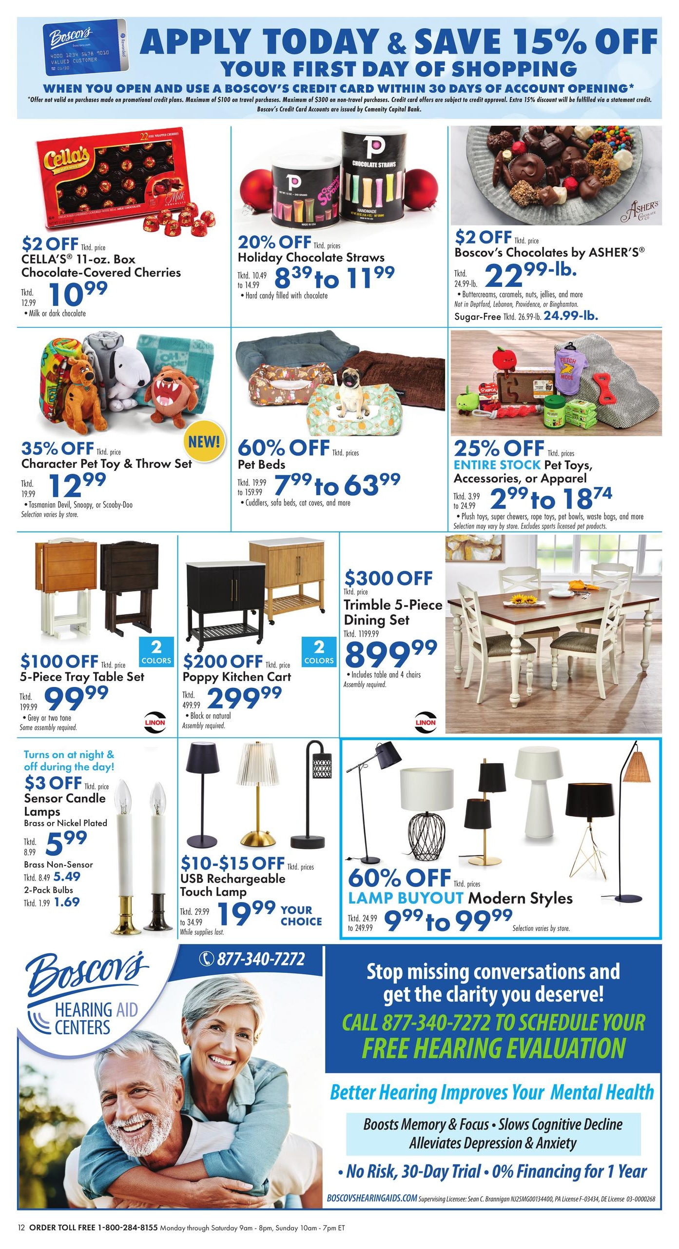 Boscov's (Rochester Area, NY) Weekly Ad October 22 - 28, 2026