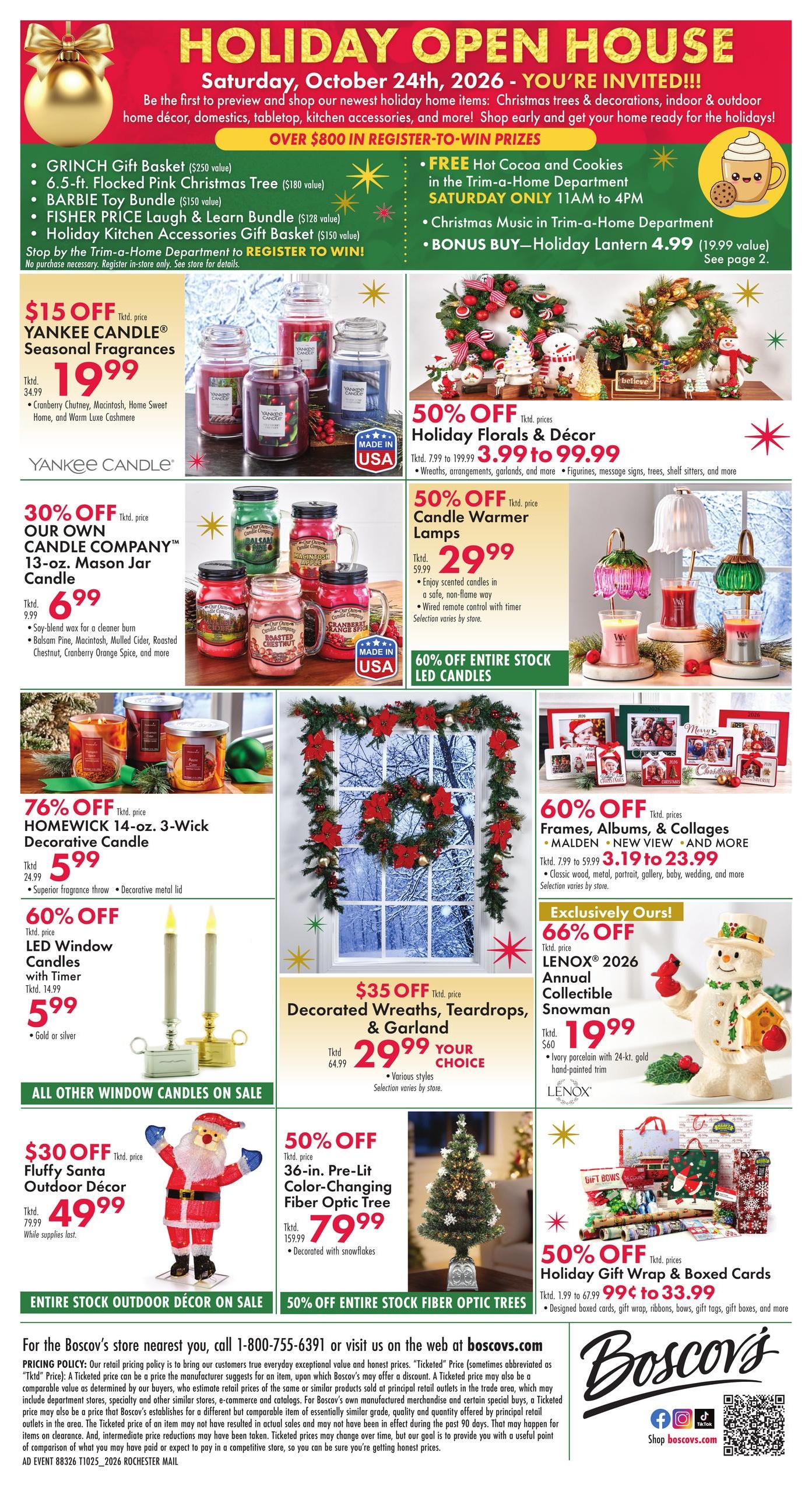 Boscov's (Rochester Area, NY) Weekly Ad October 22 - 28, 2026