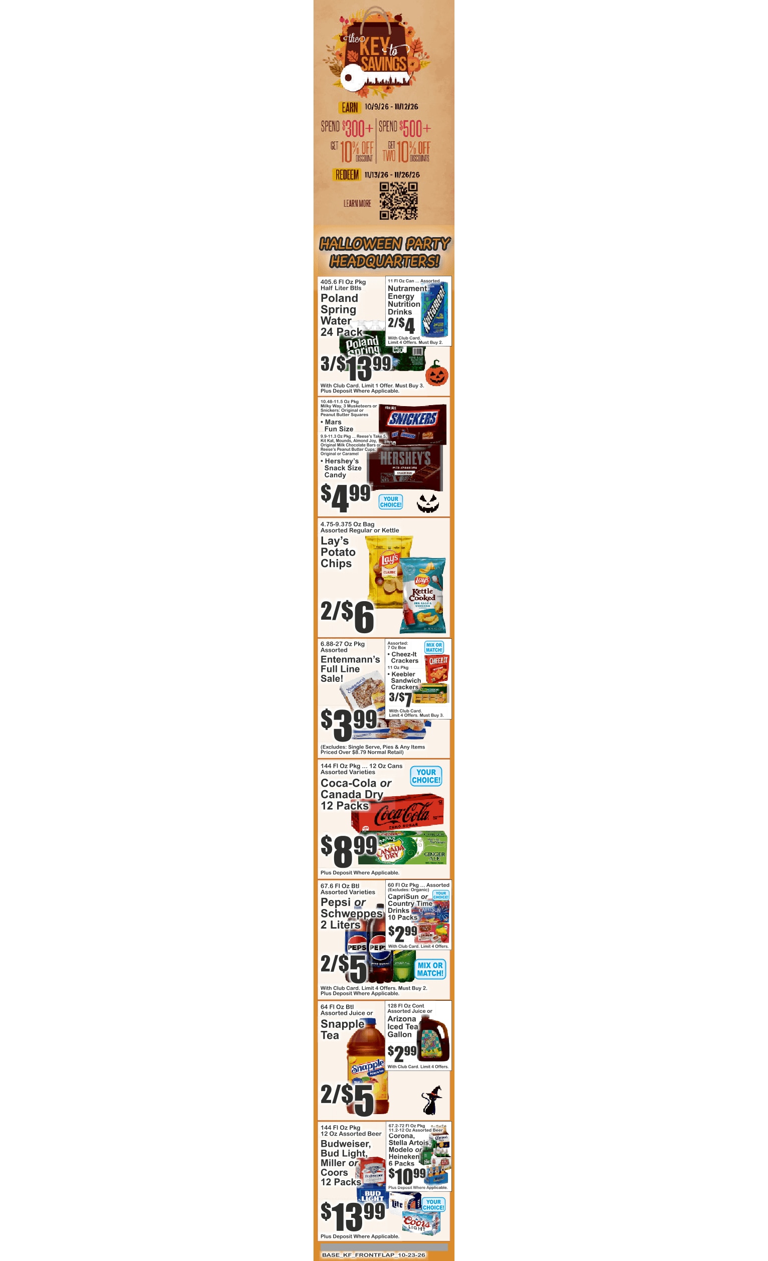Food Dynasty (New York, NY) Key Food 10/23 - 10/29 Preview Weekly Ad October 23 - 29, 2026