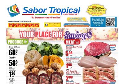 Sabor Tropical Weekly Ad October 23 - 29, 2026
