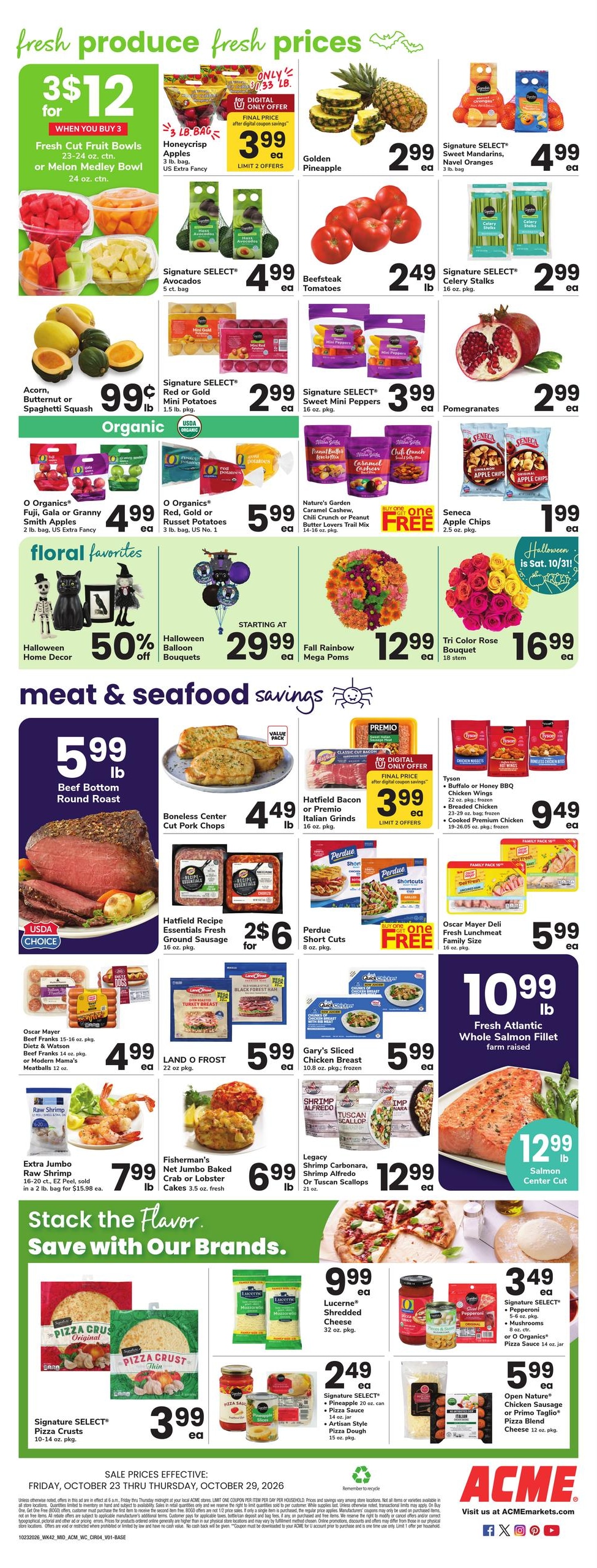Acme Markets (Buena Area, NJ) Weekly Ad October 23 - 29, 2026