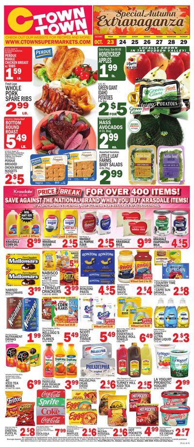 C Town (Jersey City Area, NJ) Weekly Ad October 23 - 29, 2026