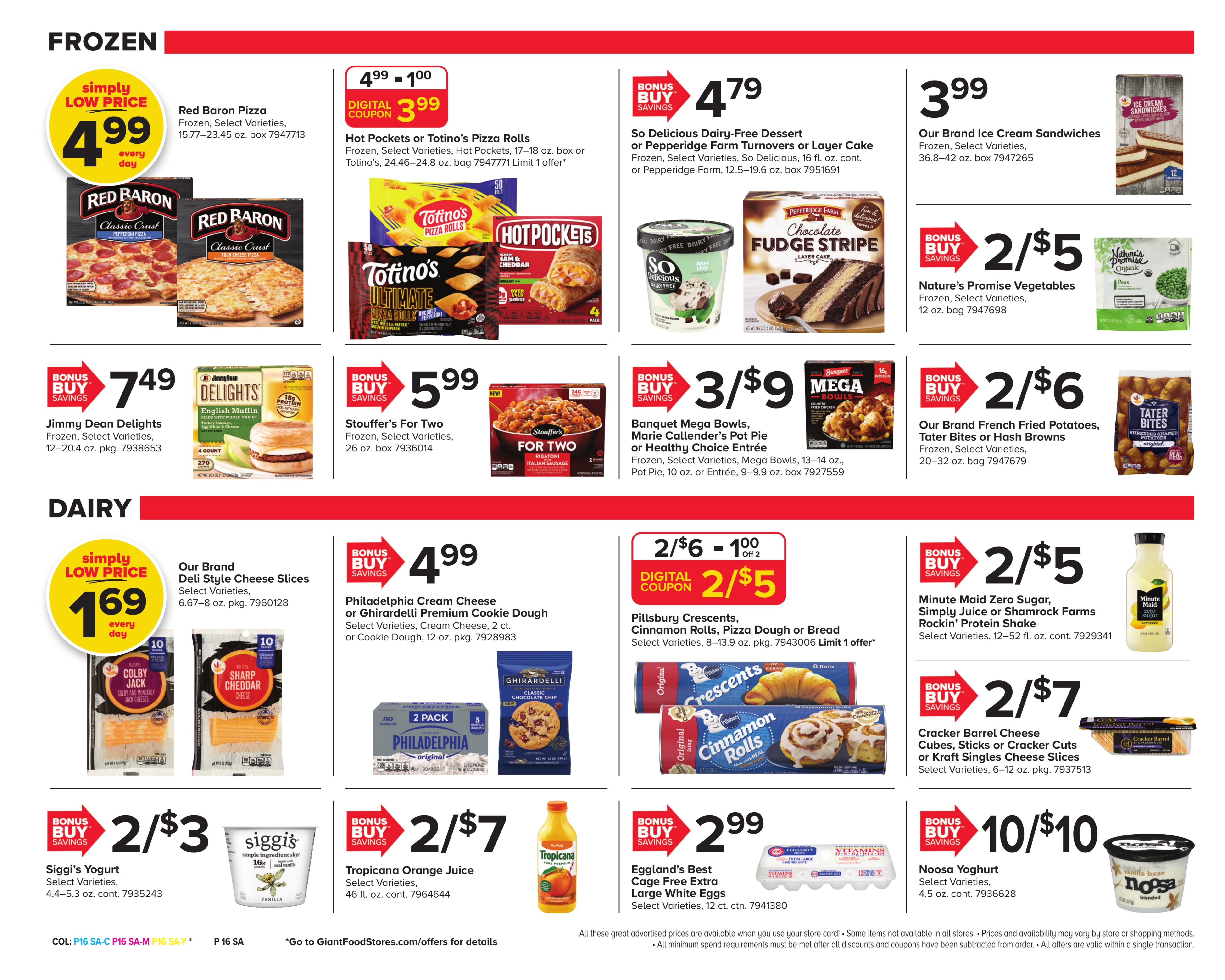 Giant Food Stores (Monroeville-Newfield Area, NJ) Weekly Ad October 23 - 29, 2026