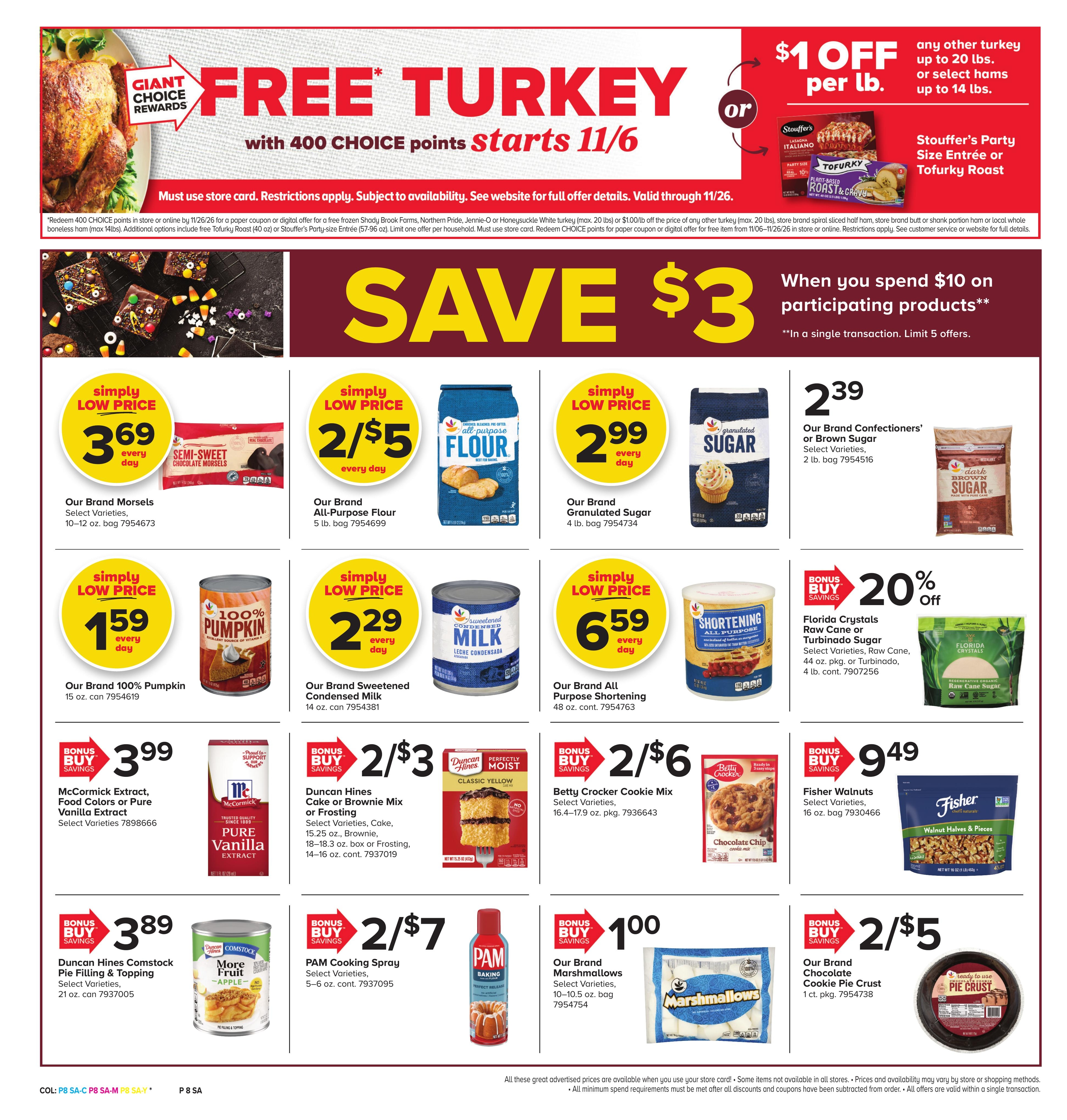 Giant Food Stores (Monroeville-Newfield Area, NJ) Weekly Ad October 23 - 29, 2026