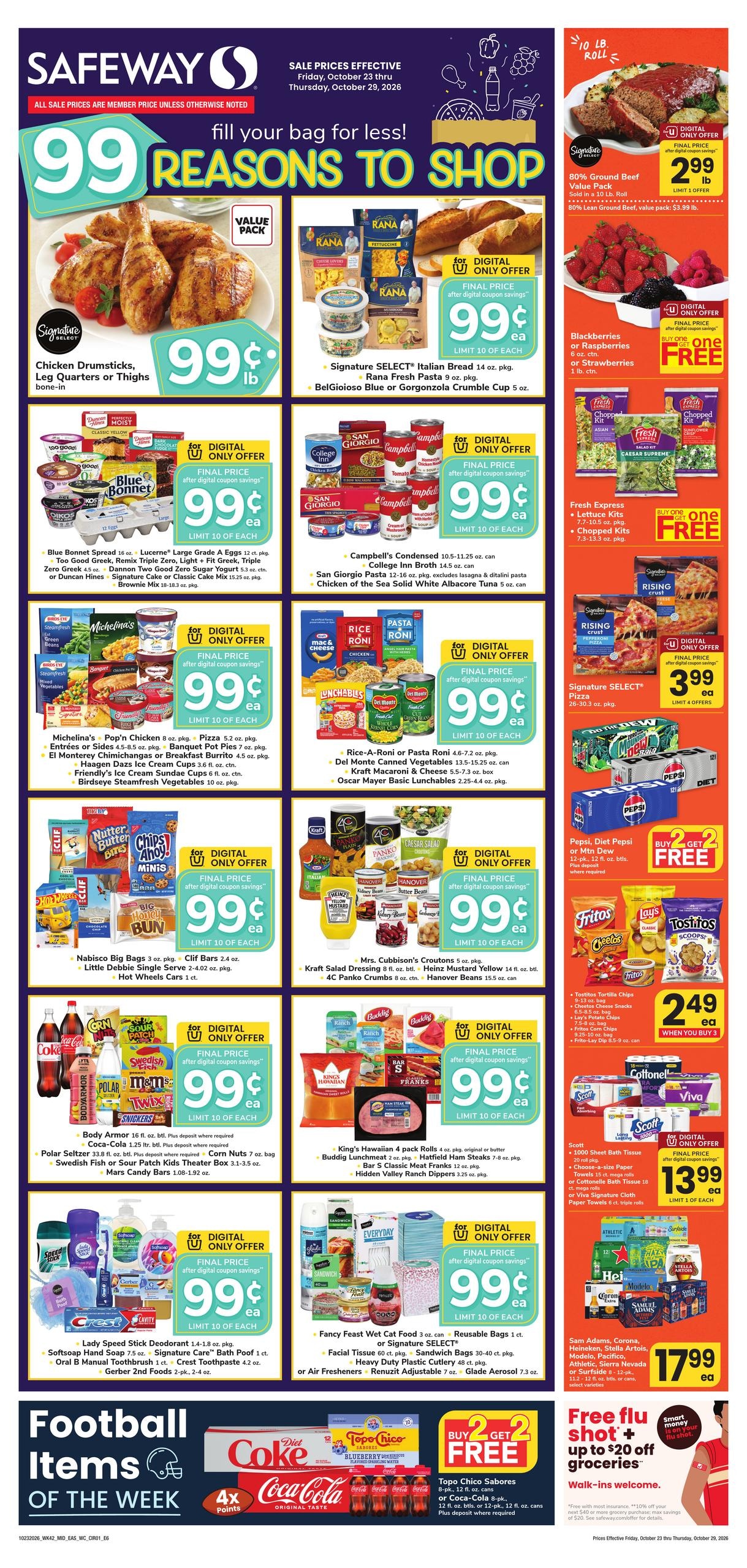 Safeway (Washington Area, DC) Weekly Ad October 23 - 29, 2026