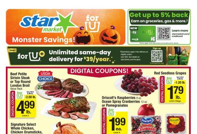 Star Market (Accord Area, MA) Weekly Ad October 23 - 29, 2026