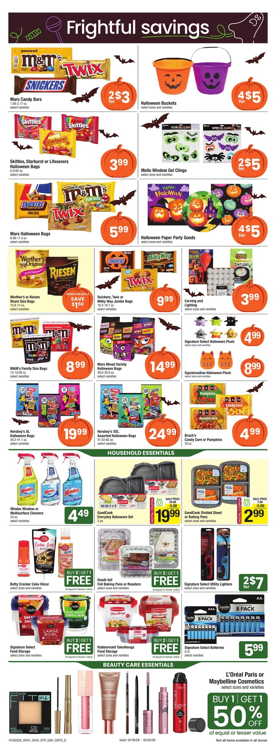 Star Market (Accord Area, MA) Weekly Ad October 23 - 29, 2026