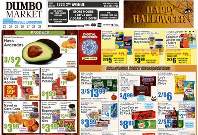 Dumbo Market (New York, NY) Key Food 10/23 - 10/29 Preview Weekly Ad October 23 - 29, 2026