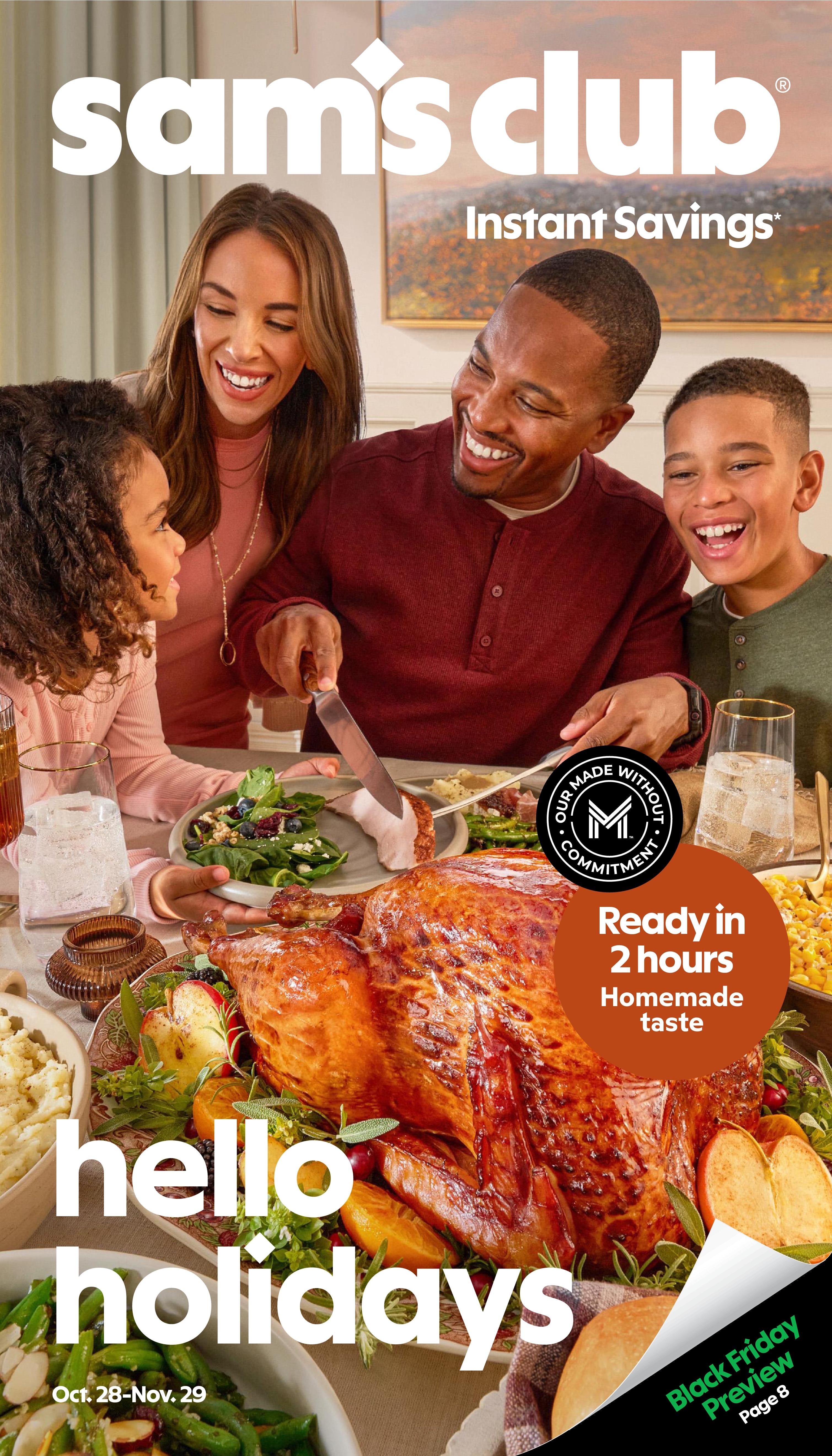 Sam's Club Instant Savings Book Weekly Ad October 22 - November 29, 2026