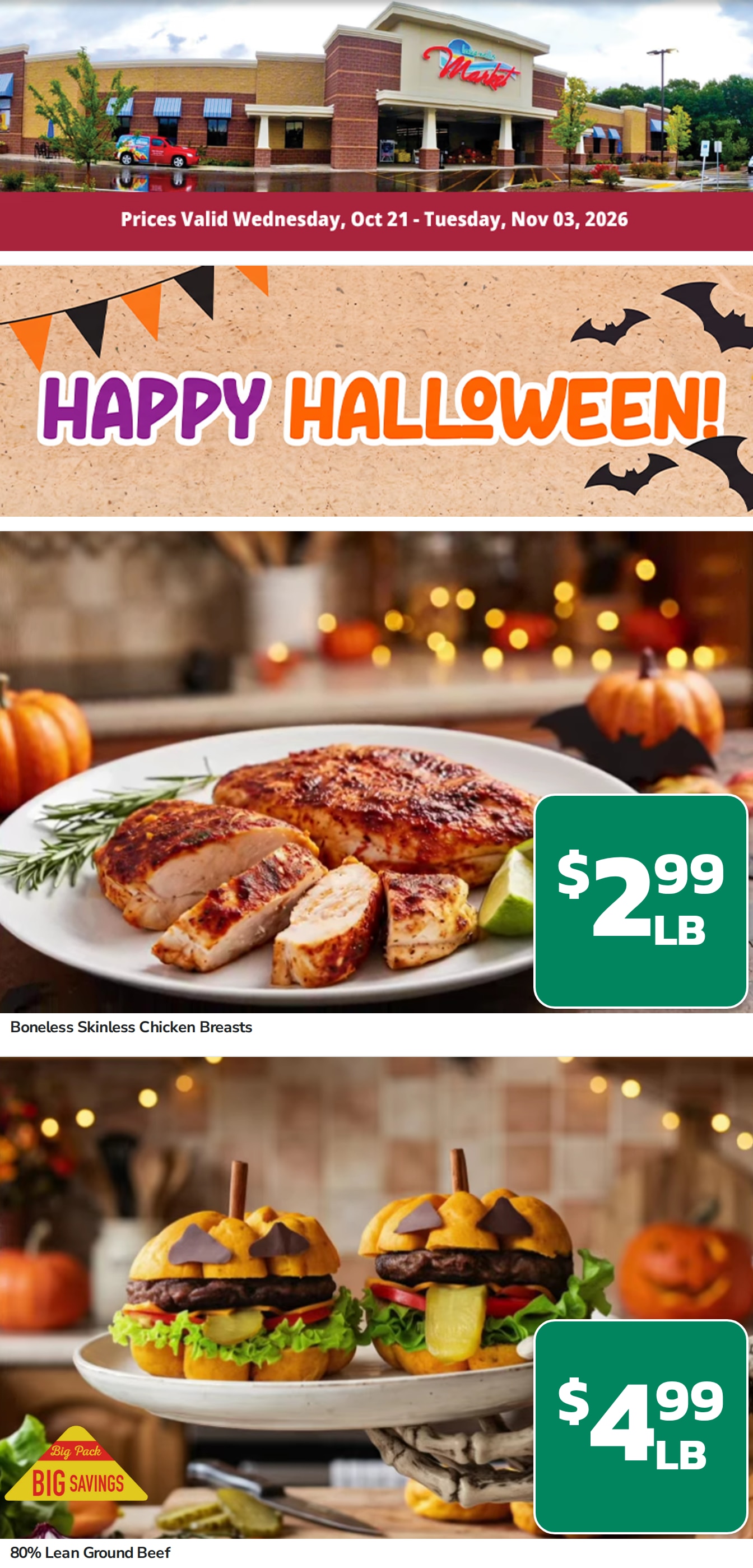 Lake Mills Market (Lake Mills, WI) Weekly Ad October 21 - November 3, 2026