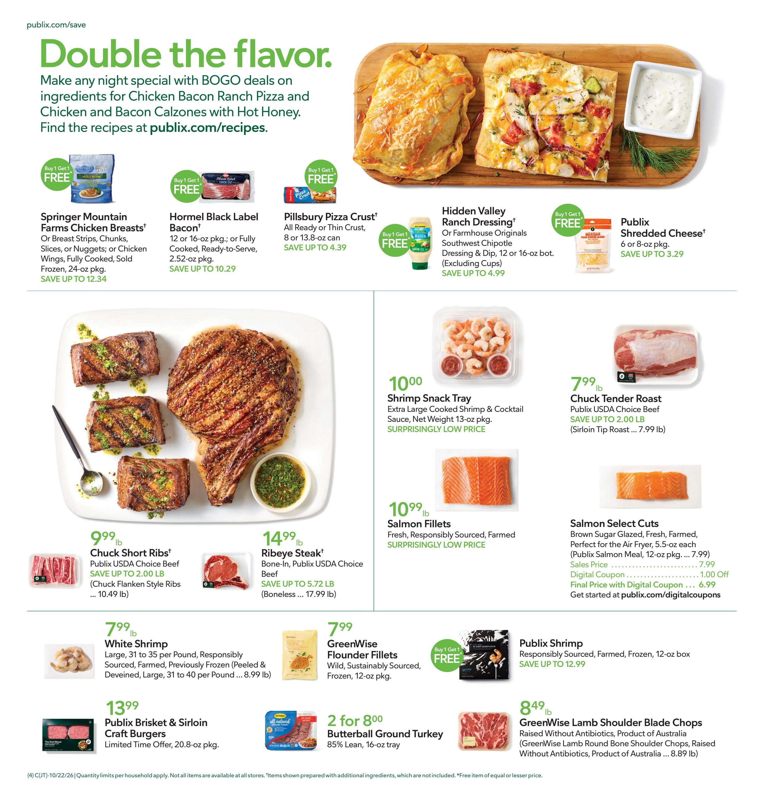 Publix (Aydlett Area, NC) Weekly Ad October 21 - 27, 2026