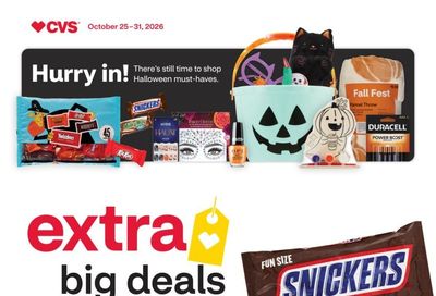 CVS Pharmacy (Spencer Area, IN) Weekly Ad October 25 - 31, 2026