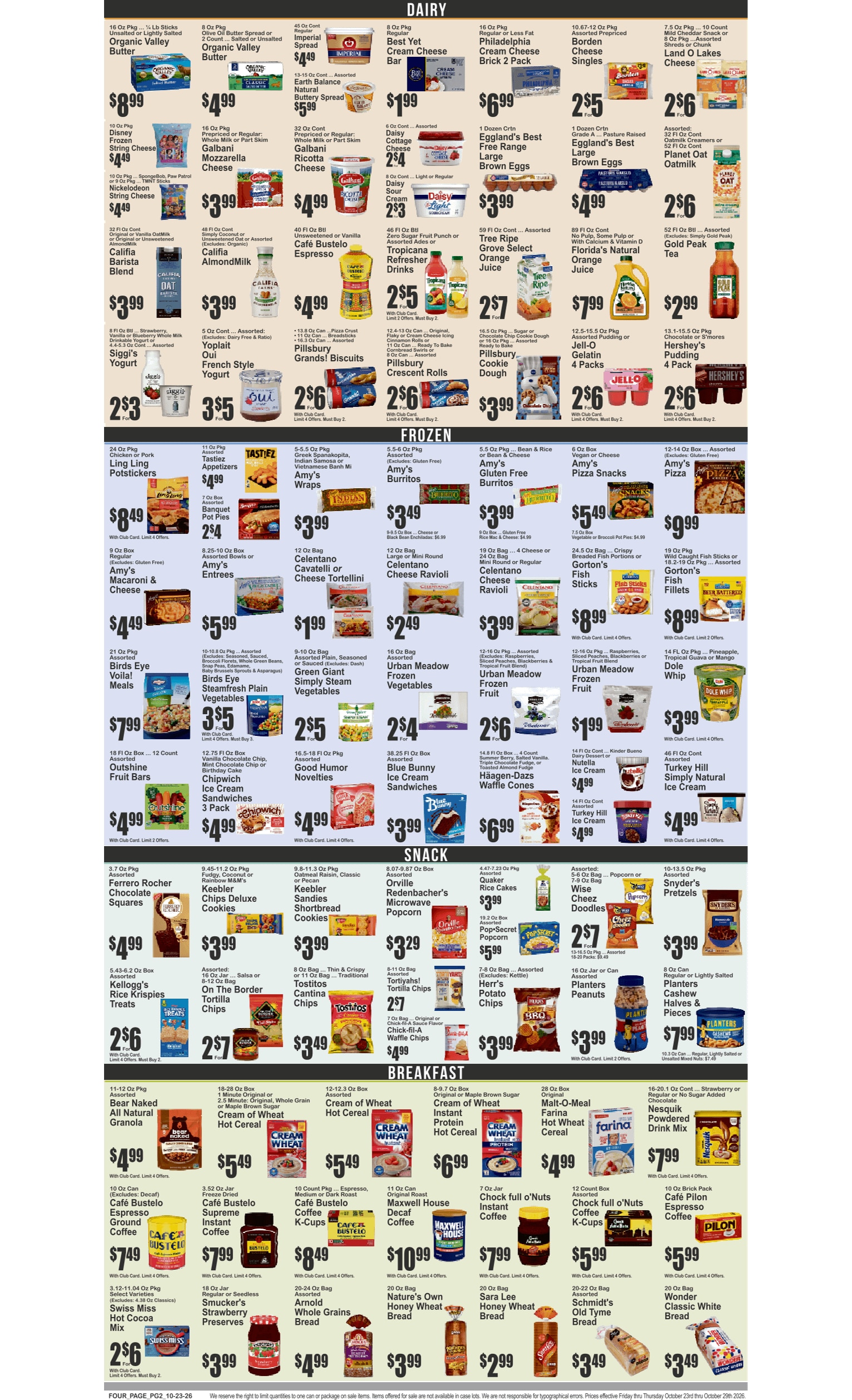 Dumbo Market Key Food 10/23 - 10/29 Preview Weekly Ad October 23 - 29, 2026