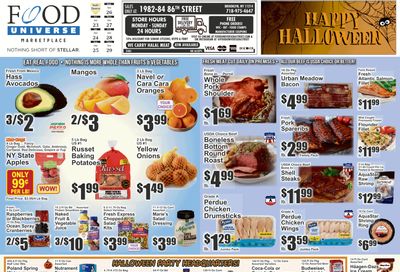 Food Universe (1982-84 86th Street, Brooklyn, NY) 10/23 - 10/29 Preview Weekly Ad October 23 - 29, 2026