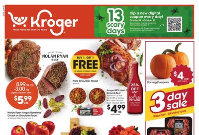 Kroger (Conroe Area, TX) Weekly Ad October 21 - 27, 2026