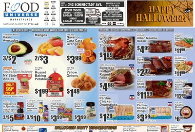 Food Universe (243 Schenactady Ave., Brooklyn, NY) 10/23 - 10/29 Preview Weekly Ad October 23 - 29, 2026