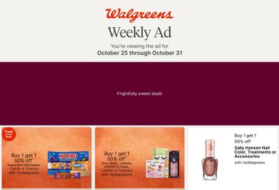 Walgreens (West Memphis Area, AR) Weekly Ad October 25 - 31, 2026