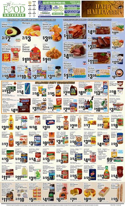 Food Universe (Ridgewood, NY) 10/23 - 10/29 Preview Weekly Ad October 23 - 29, 2026