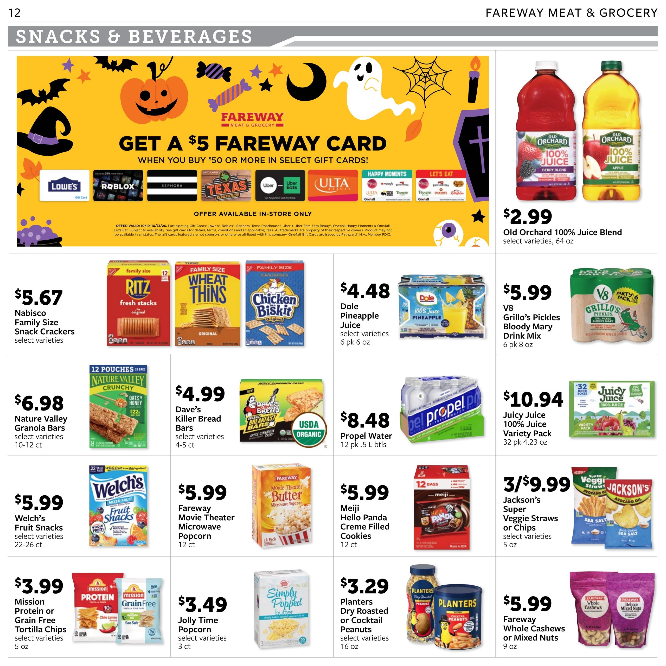Fareway (Ankeny Area, IA) Weekly Ad October 19 - 24, 2026