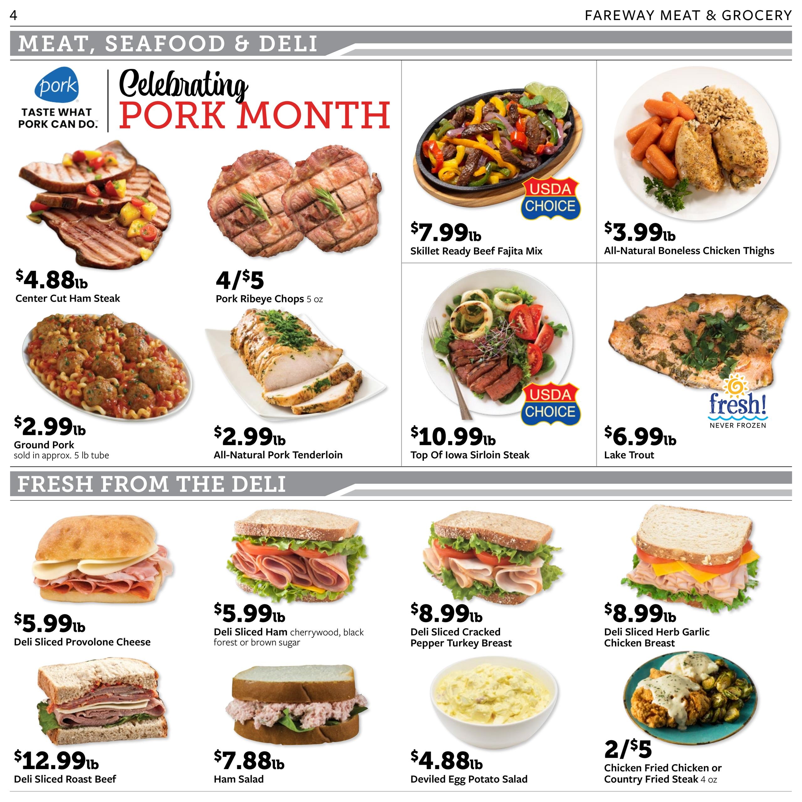 Fareway (Ankeny Area, IA) Weekly Ad October 19 - 24, 2026