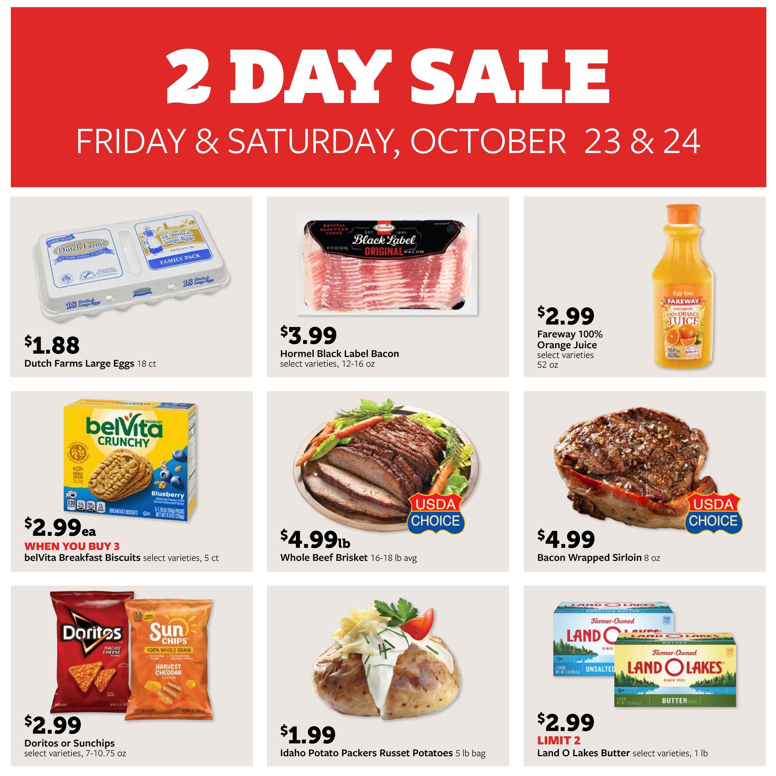 Fareway (Ankeny Area, IA) Weekly Ad October 19 - 24, 2026