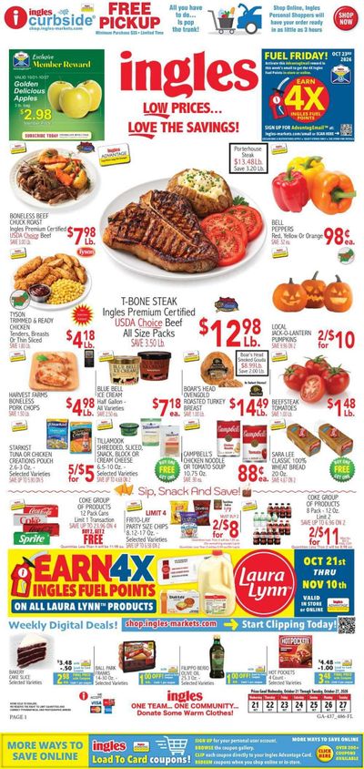 Ingles Markets Weekly Ad October 21 - 27, 2026