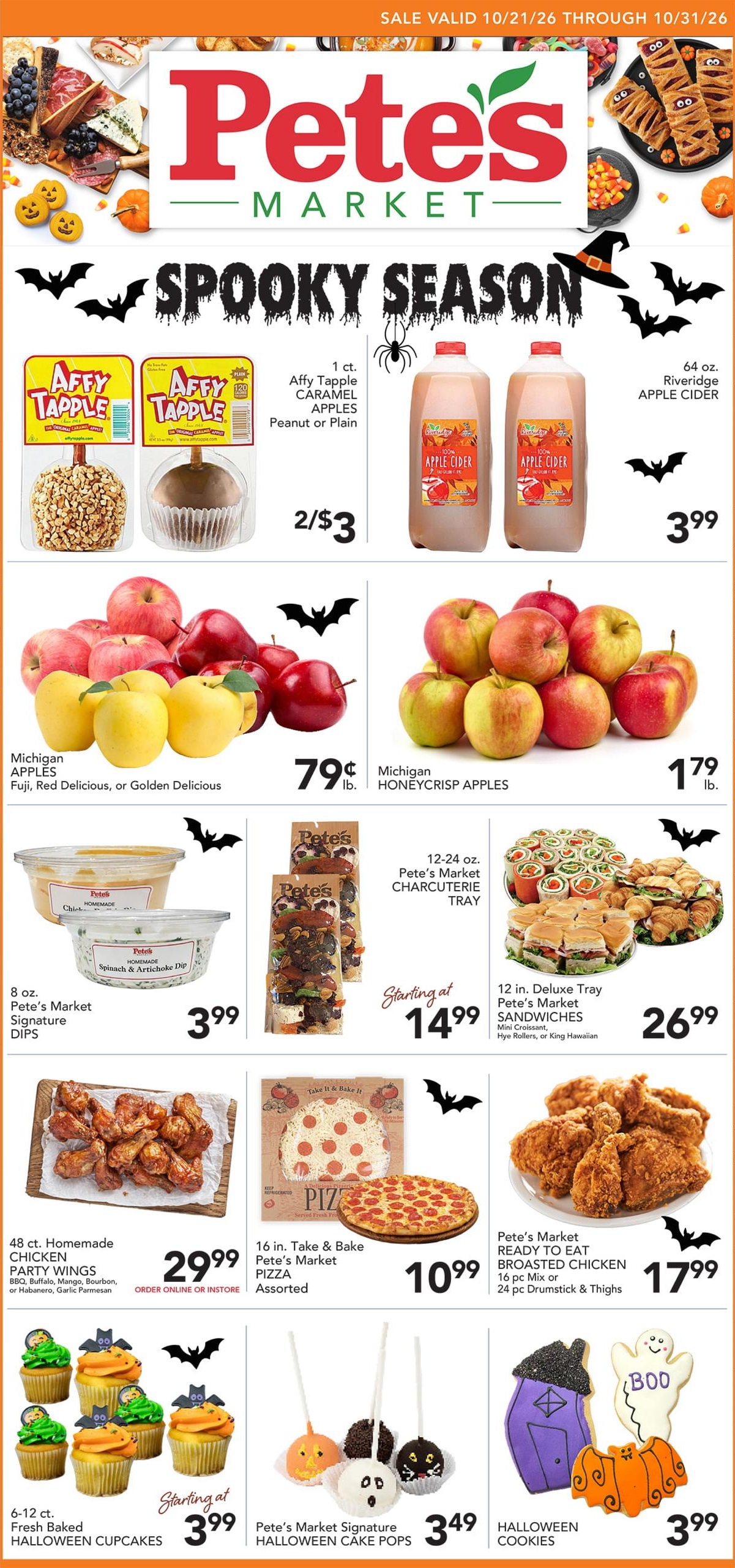 Pete's Fresh Market (Homer Glen Area, IL) Weekly Ad October 21 - 27, 2026