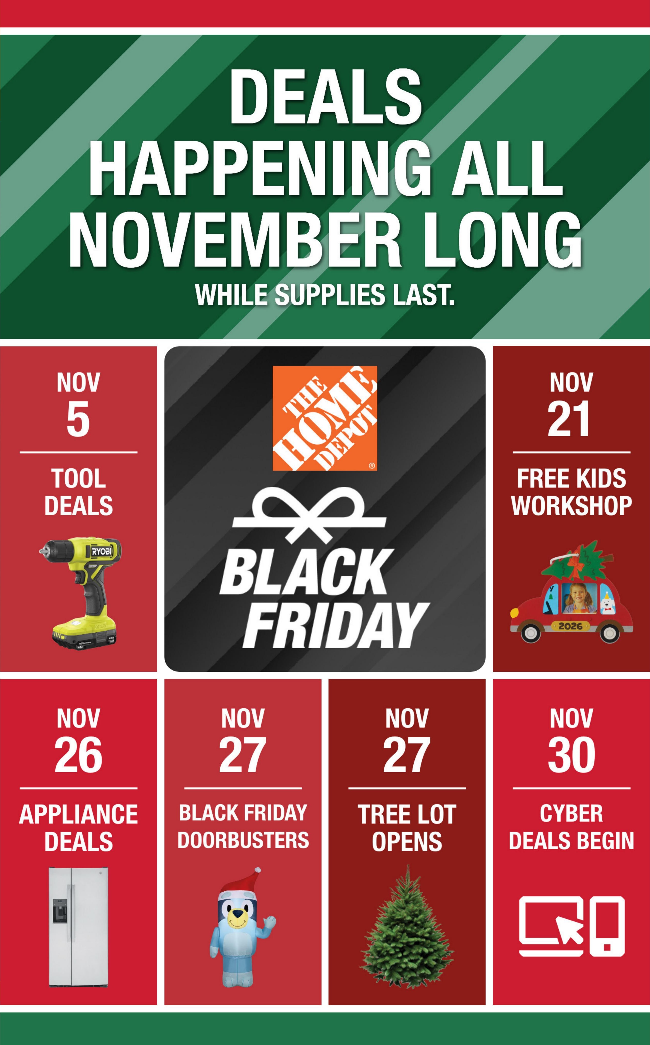 Home Depot (Aberdeen Area, ID) Weekly Ad October 22 - November 5, 2026