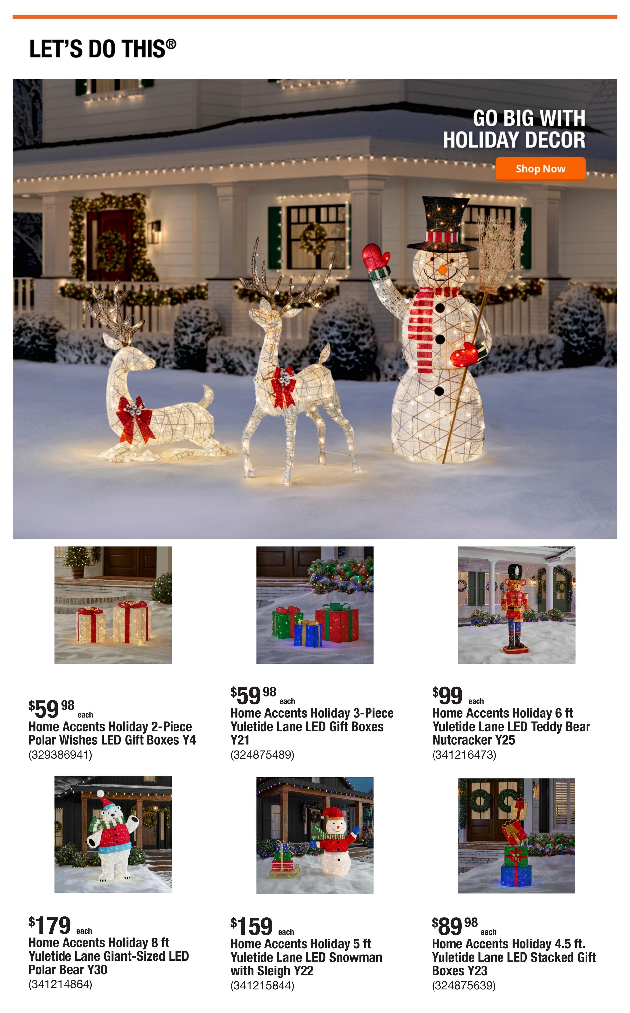 Home Depot (Aberdeen Area, ID) Weekly Ad October 22 - November 5, 2026