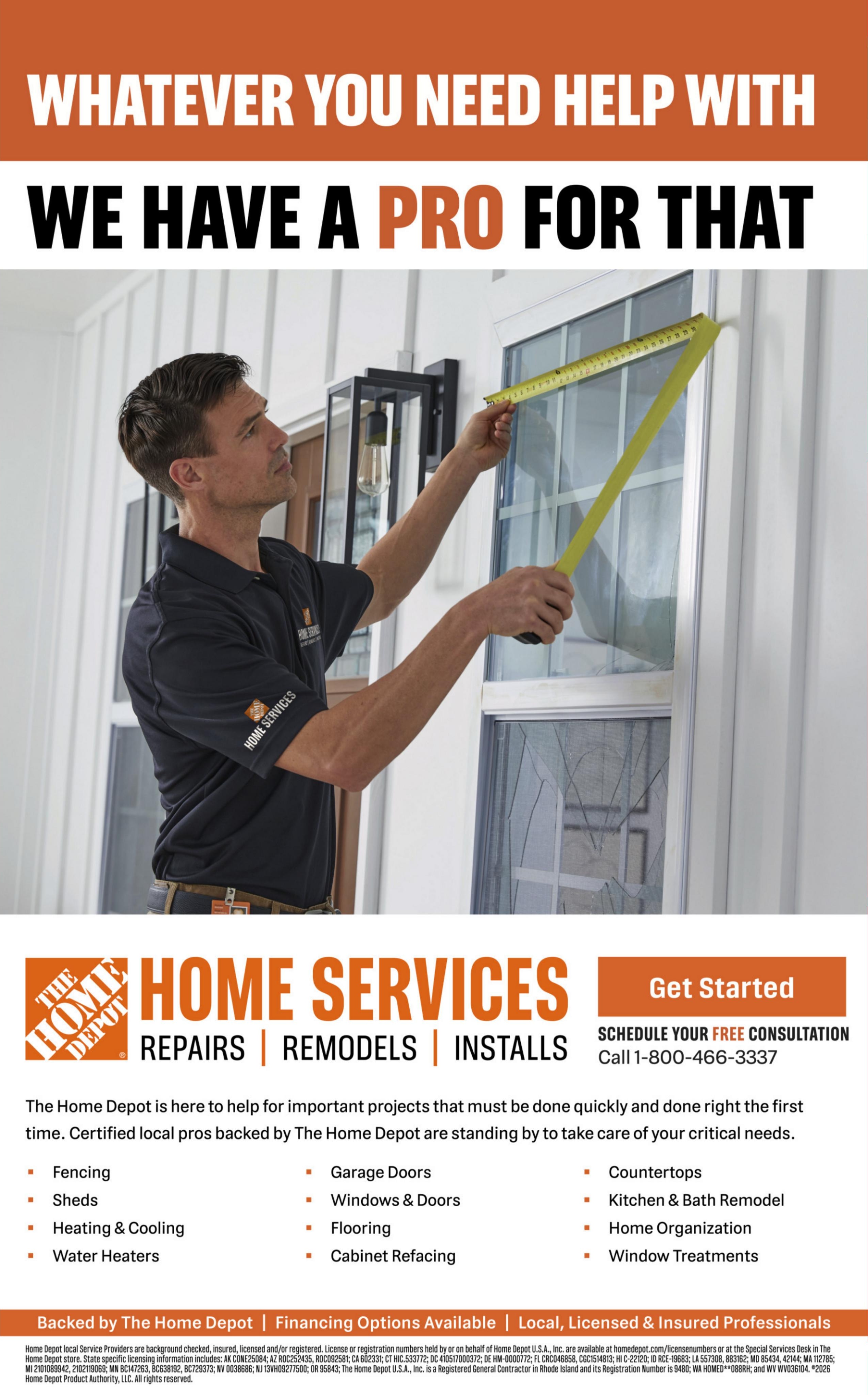 Home Depot (Aberdeen Area, ID) Weekly Ad October 22 - November 5, 2026
