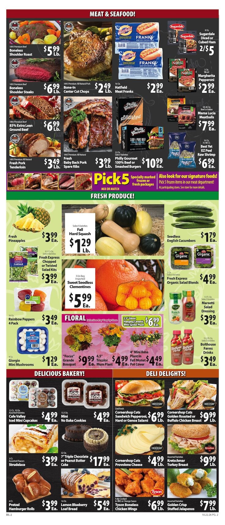 Martino's BI-LO Weekly Ad October 22 - 28, 2026