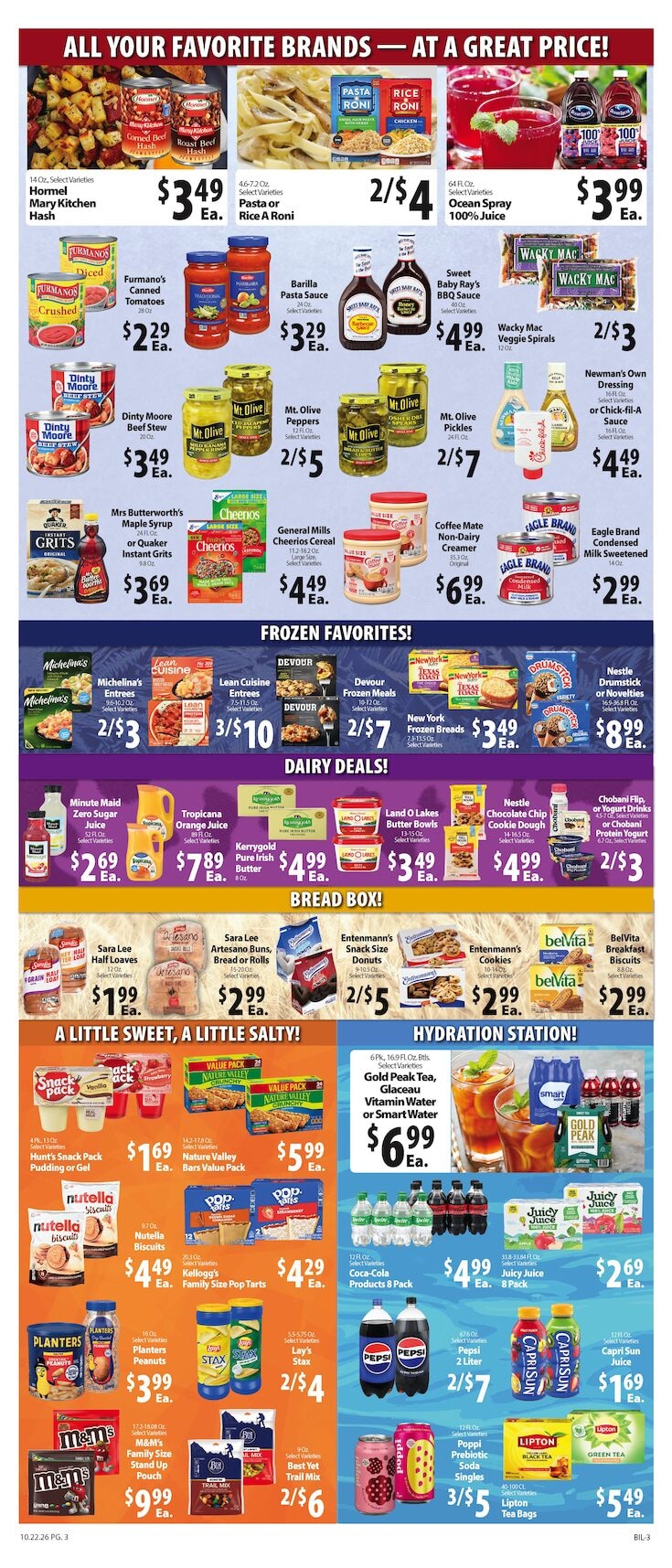 Martino's BI-LO Weekly Ad October 22 - 28, 2026
