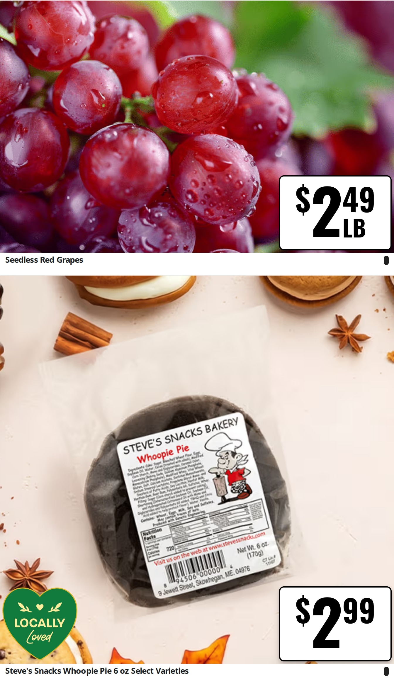 The Harvester Market Weekly Ad October 24 - 30, 2026