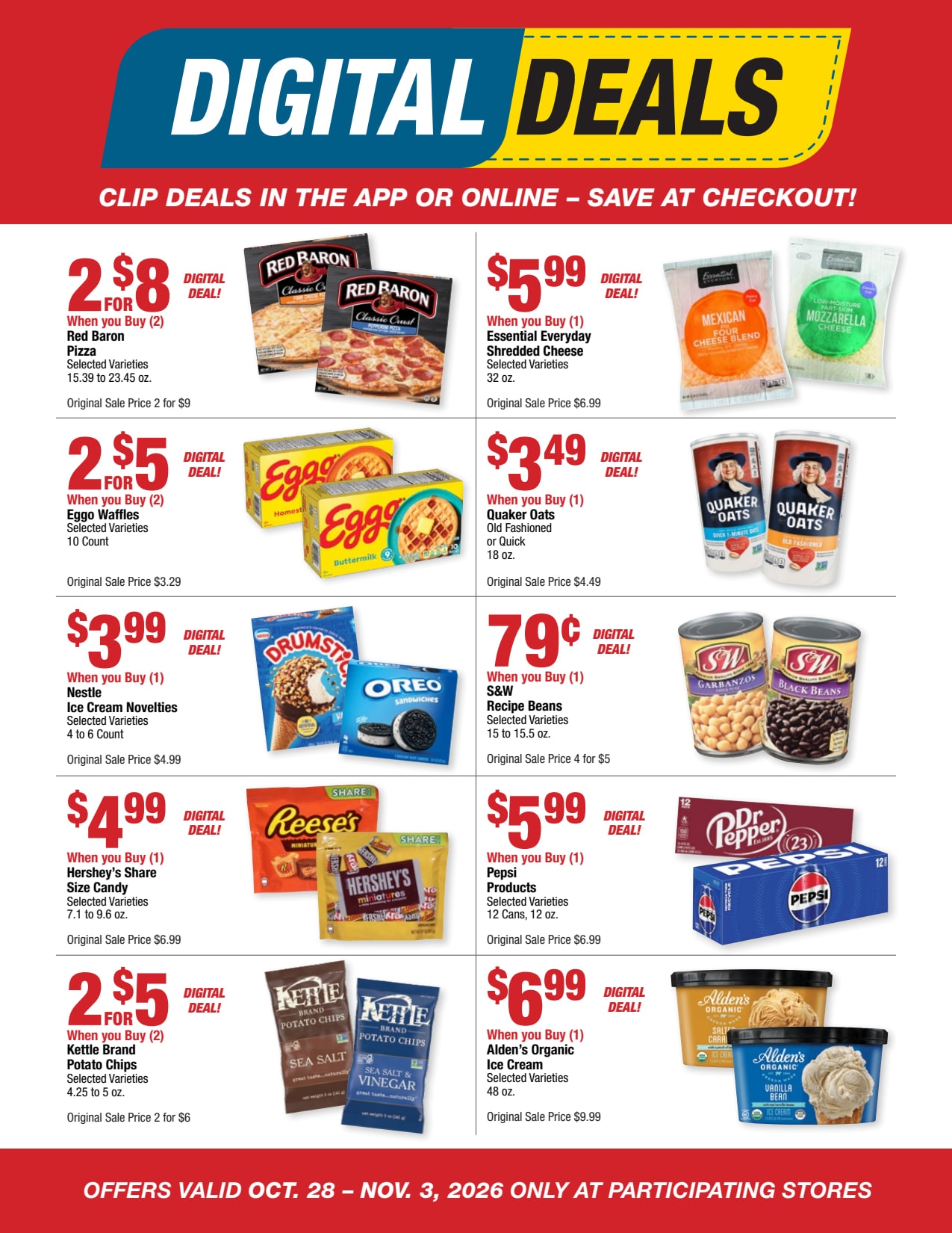 Nap's Thriftway (Newberg, OR) Weekly Ad October 28 - November 3, 2026