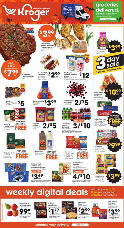 Kroger Ocado FC04 Weekly Ad October 28 - November 3, 2026