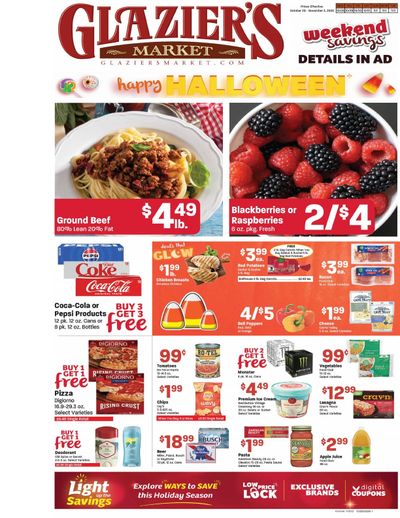 Glazier's Market Weekly Ad October 28 - November 3, 2026