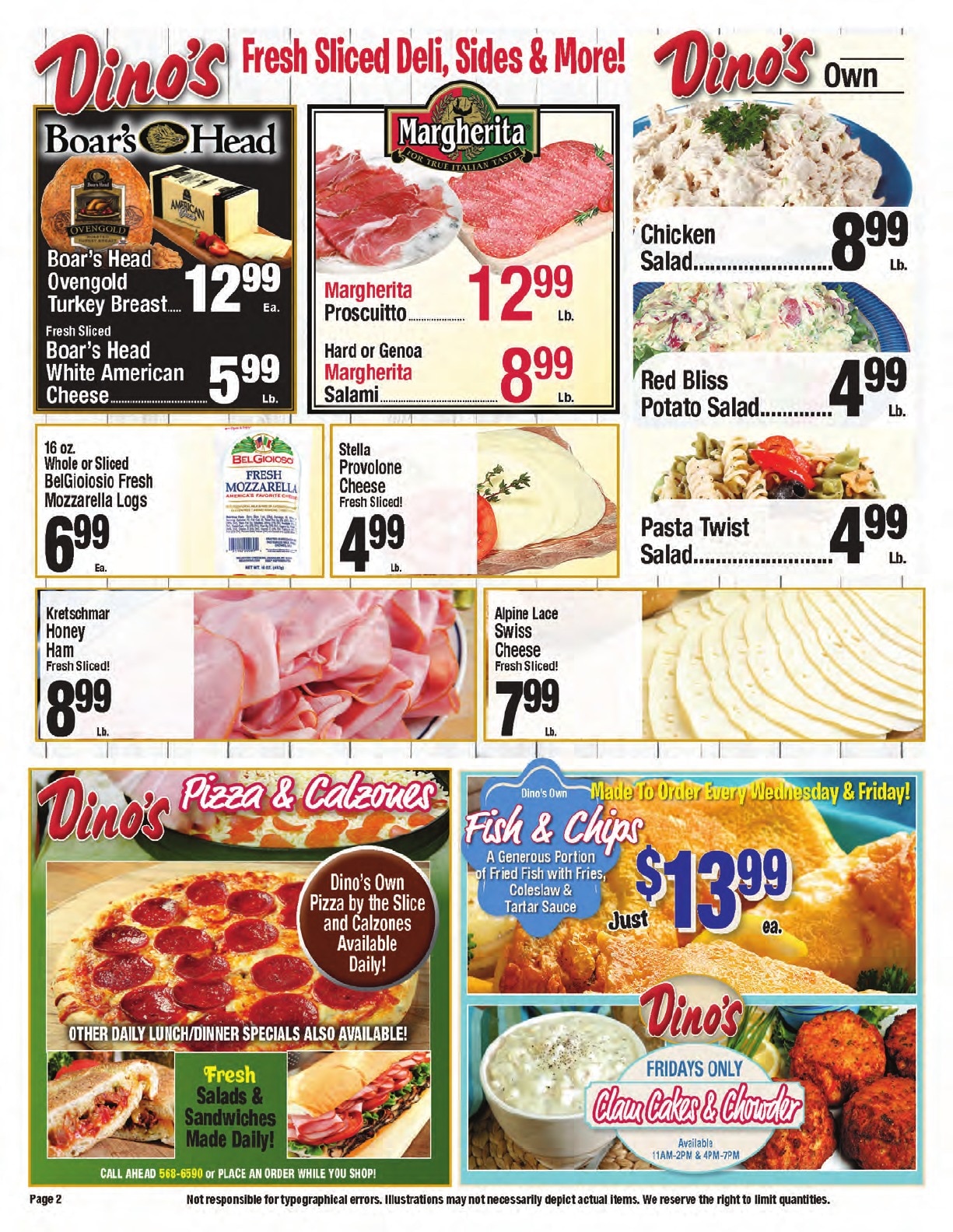 Dino's Park-n-Shop Weekly Ad October 29 - November 11, 2026