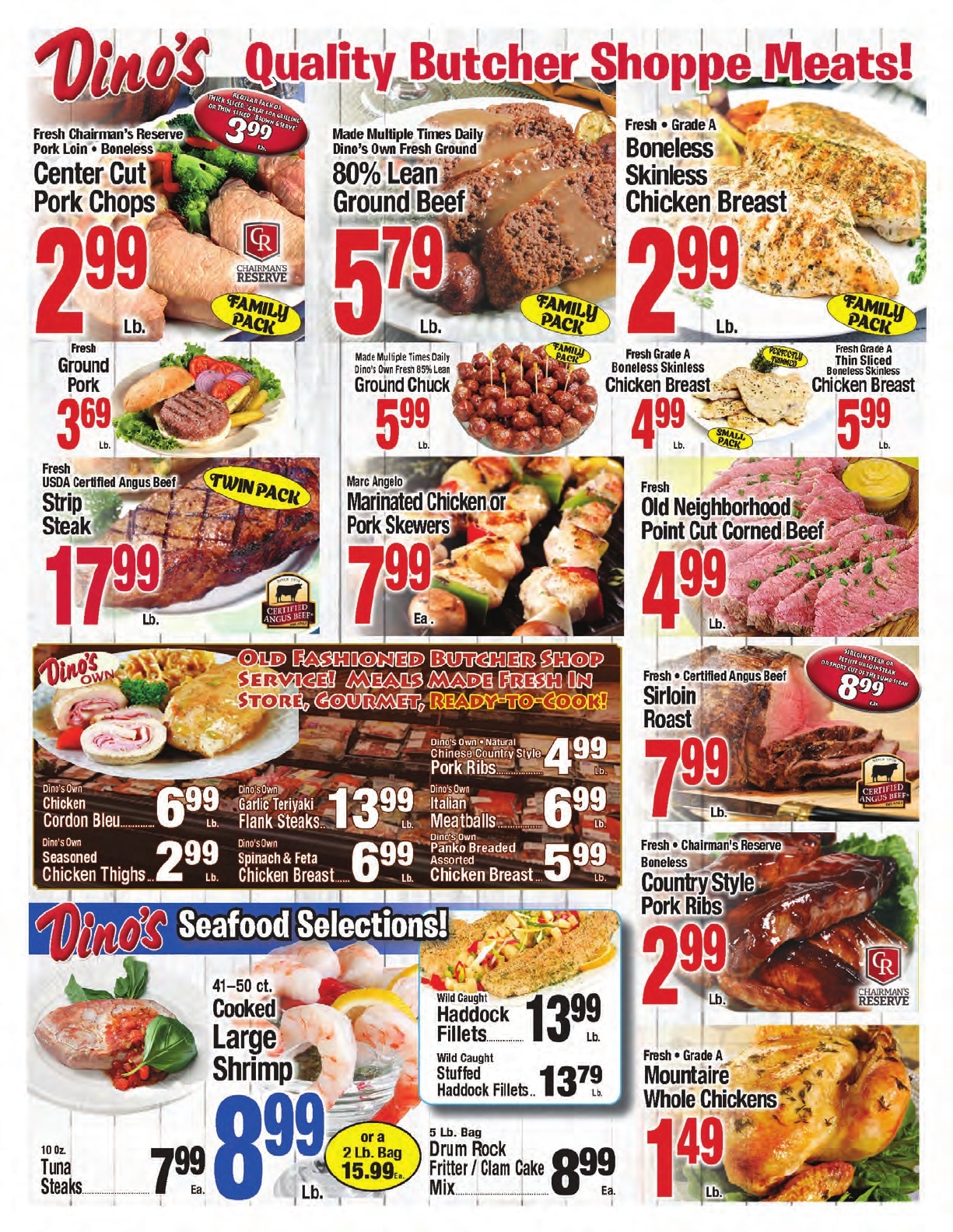 Dino's Park-n-Shop Weekly Ad October 29 - November 11, 2026