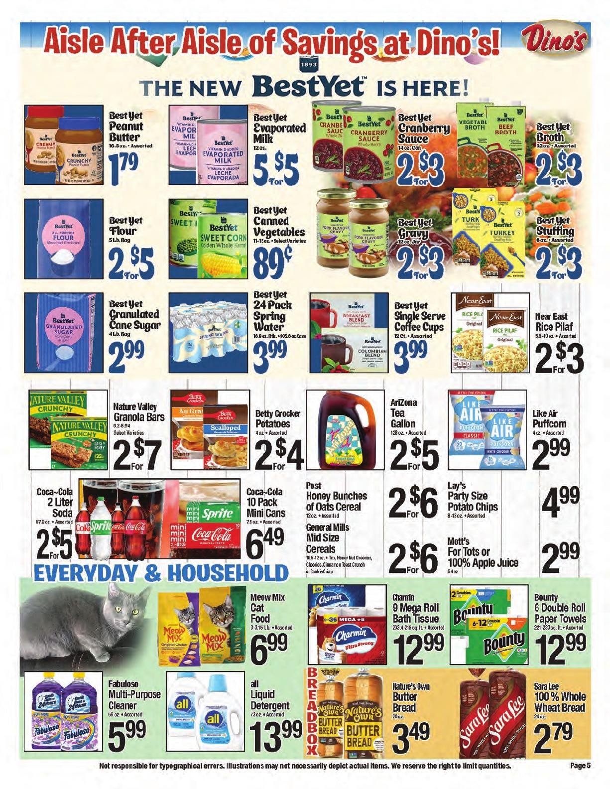 Dino's Park-n-Shop Weekly Ad October 29 - November 11, 2026