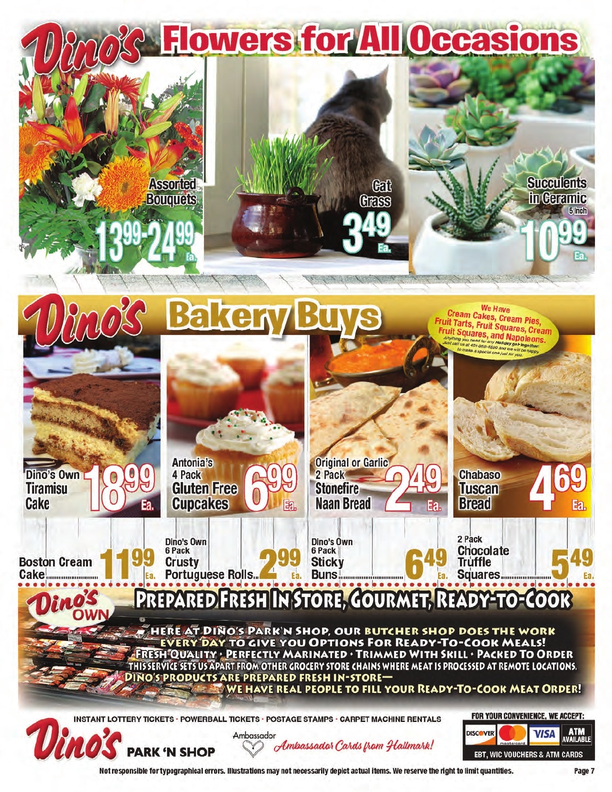 Dino's Park-n-Shop Weekly Ad October 29 - November 11, 2026