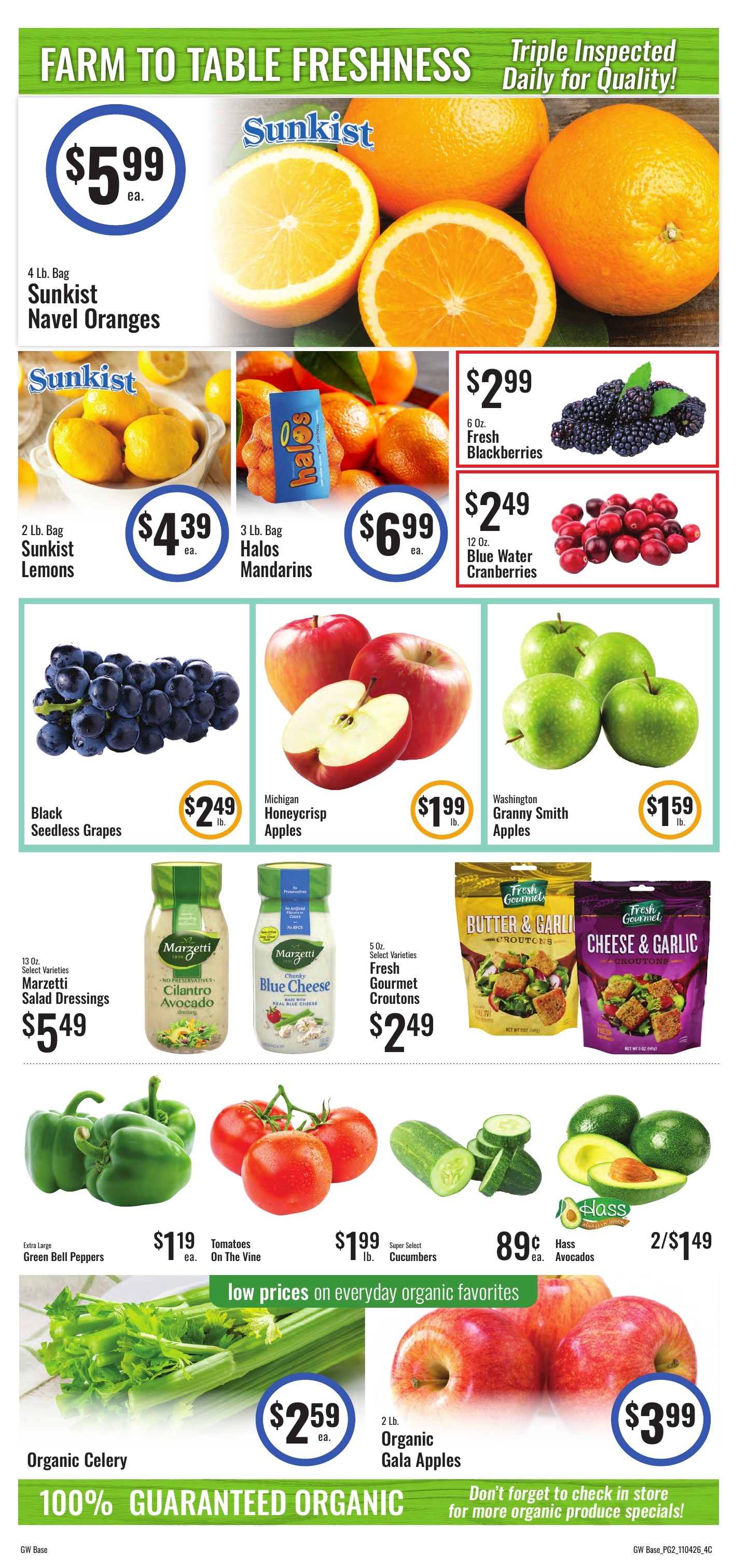 Sun Fest Market (Crane, MO) Weekly Ad November 4 - 17, 2026