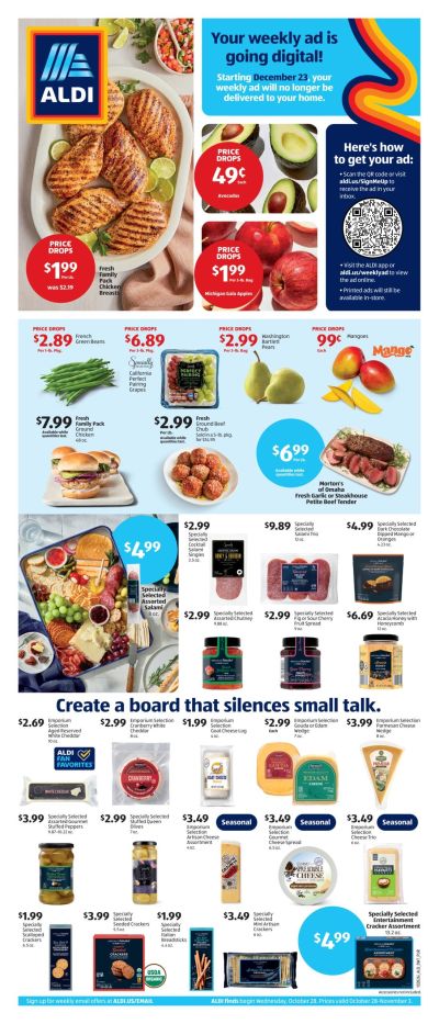 ALDI (Joliet Area, IL) Weekly Ad October 28 - November 3, 2026