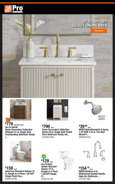 Home Depot (Portland Area, ME) Weekly Ad October 26 - November 2, 2026