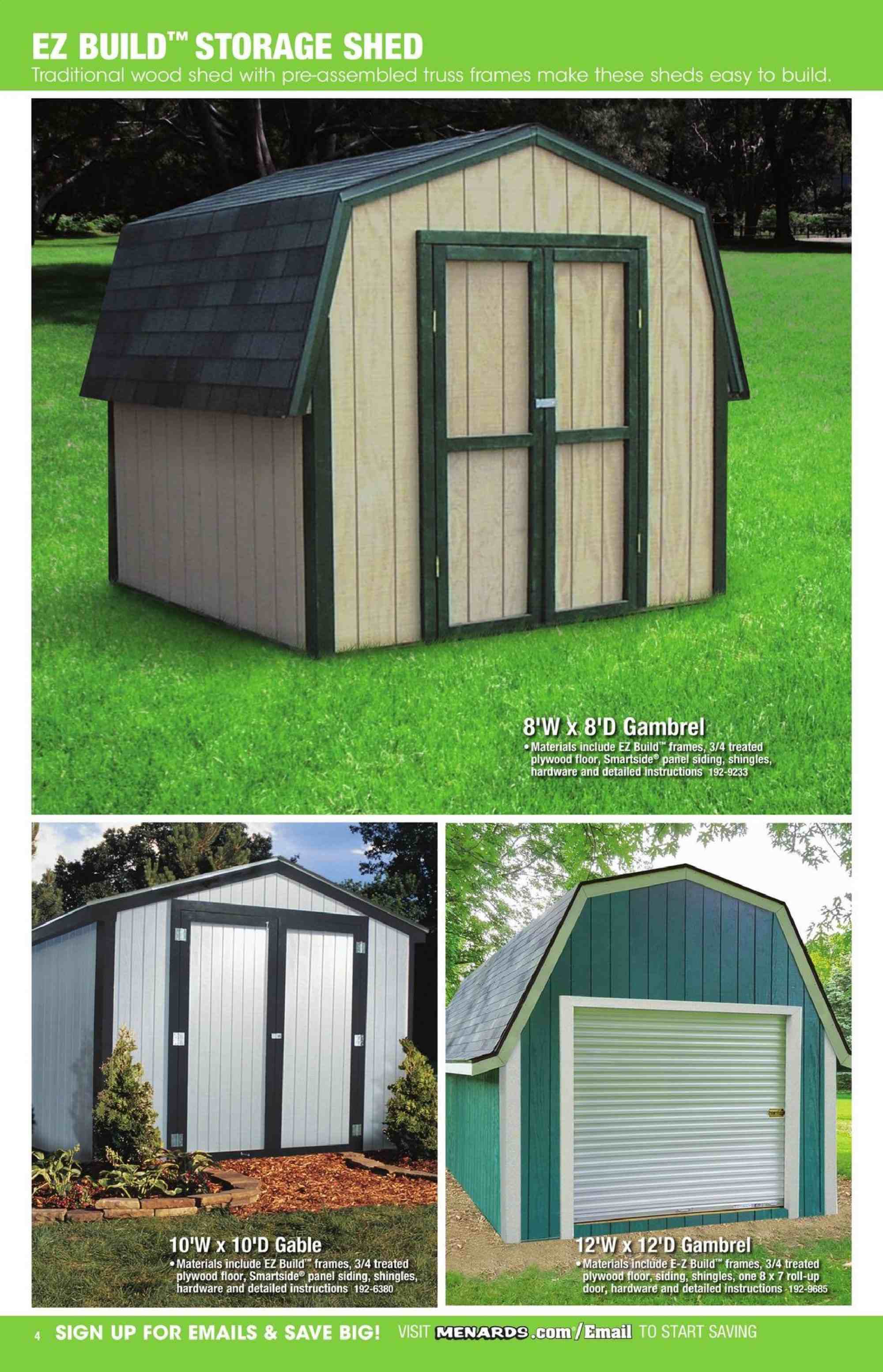 Menards Weekly Ad August 1 to December 31