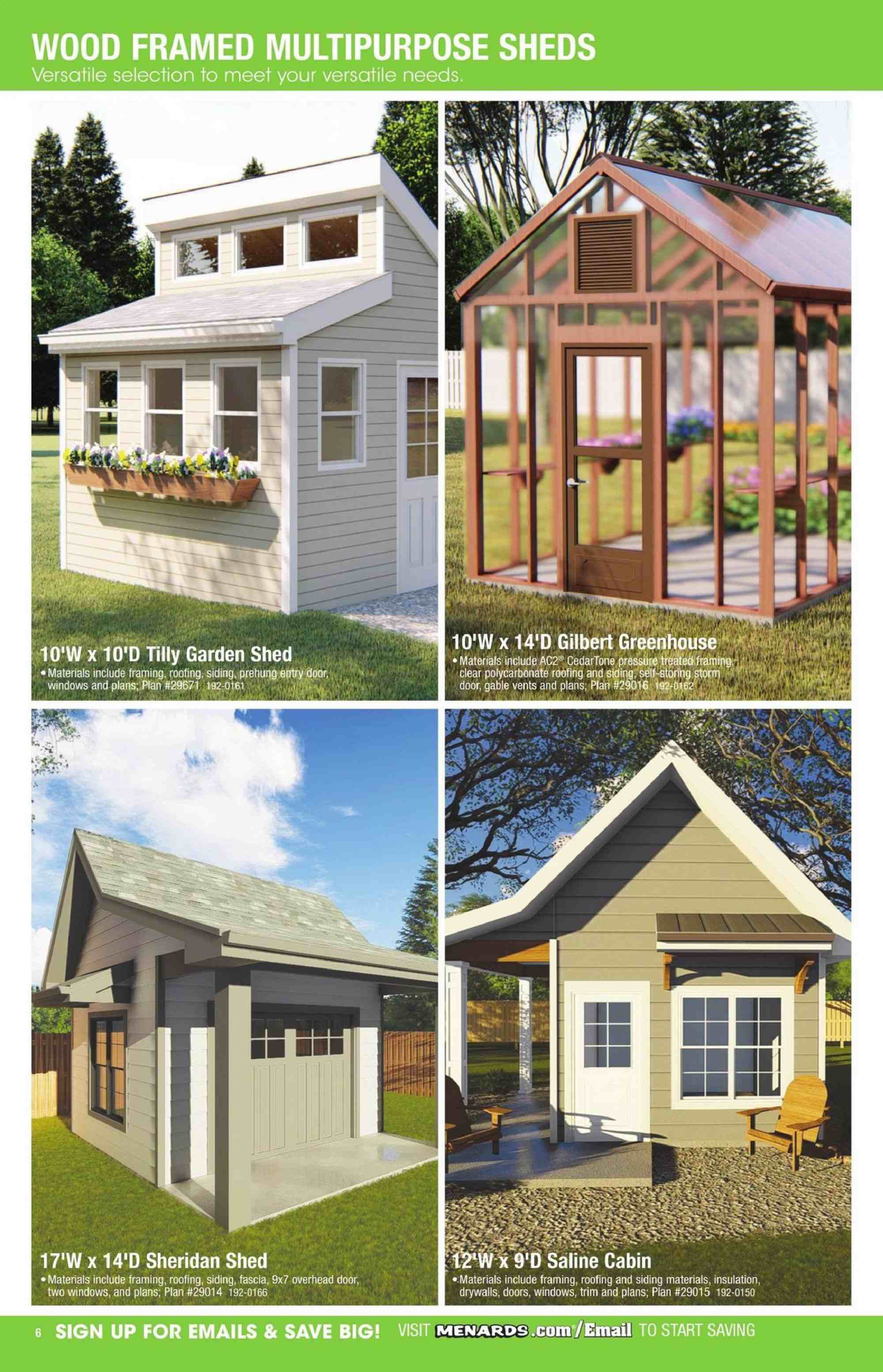 Menards Weekly Ad August 1 to December 31