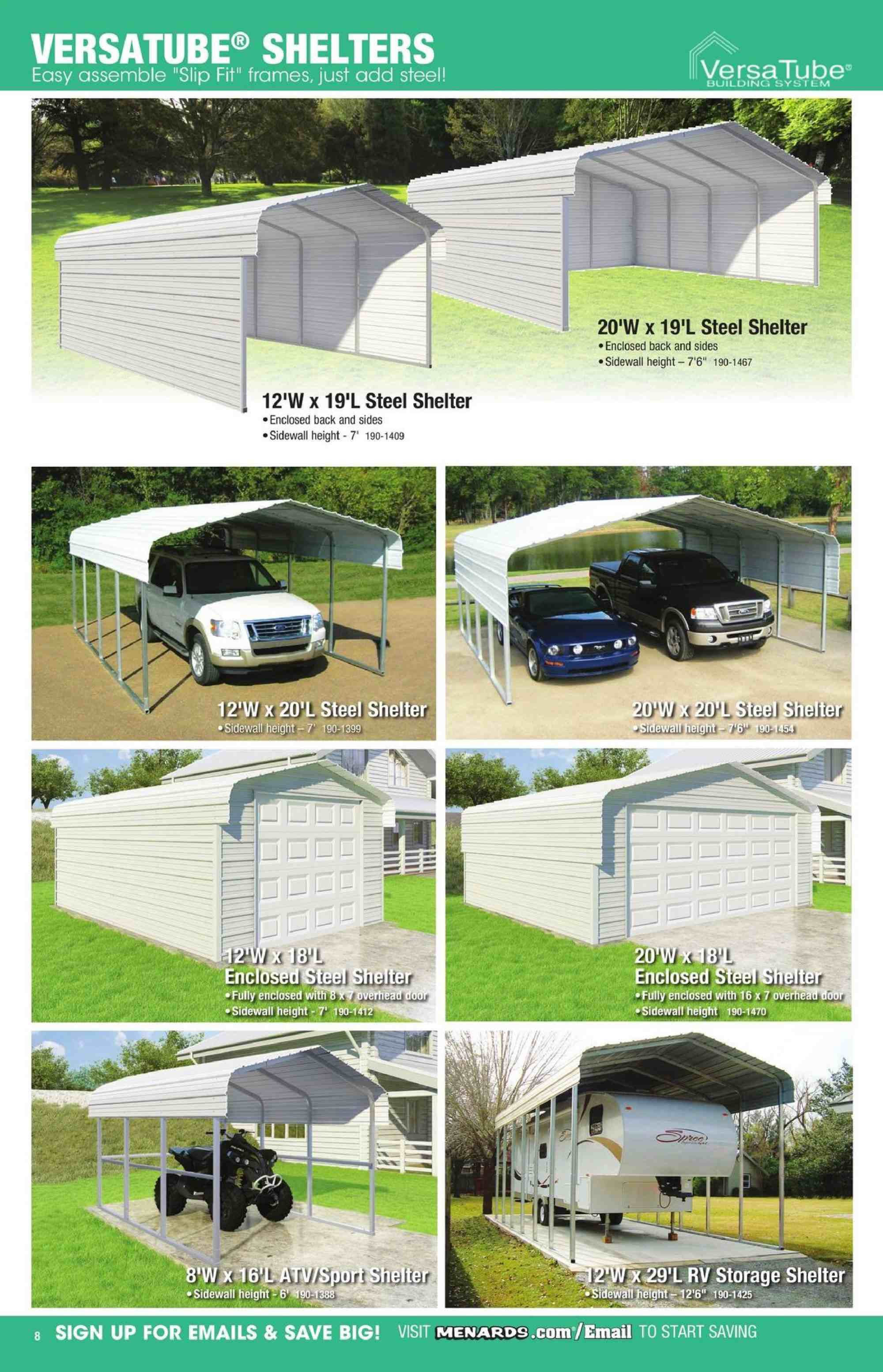 Menards Weekly Ad August 1 to December 31