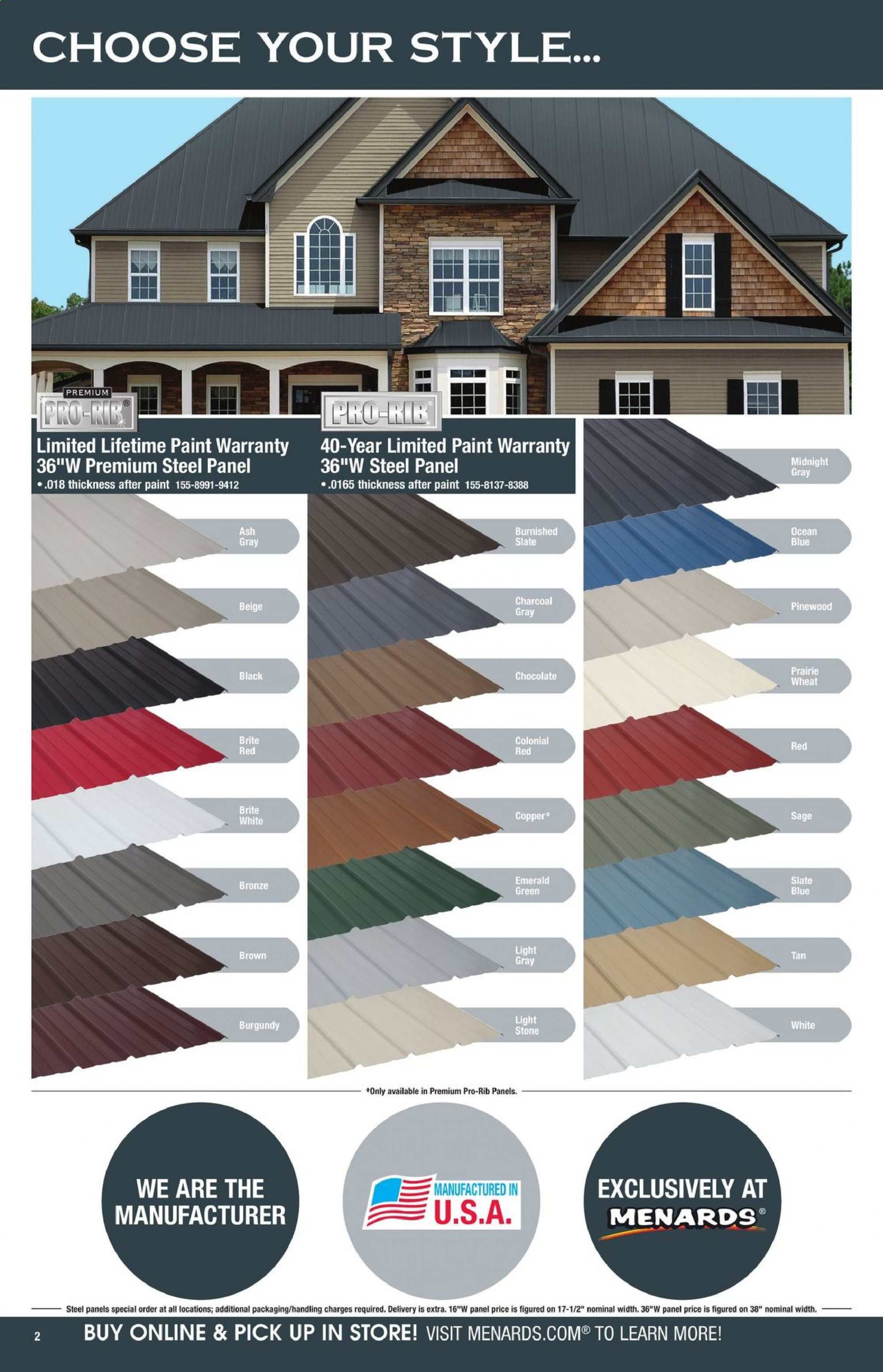 Menards Weekly Ad November 22 to December 31
